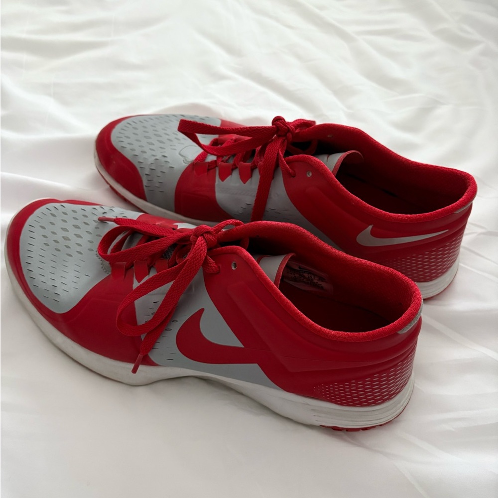 Men’s Nike Red & Grey Shoes